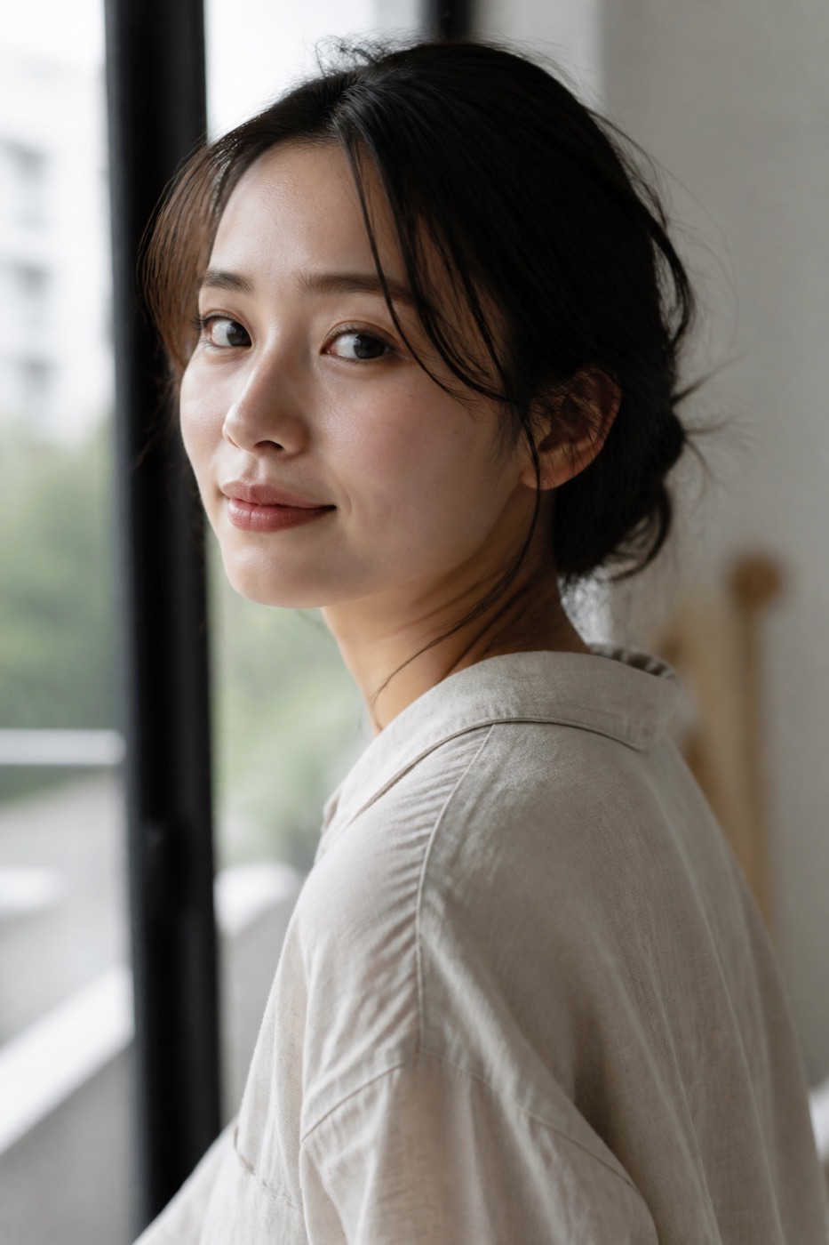 ナチュラルライトのポートレート